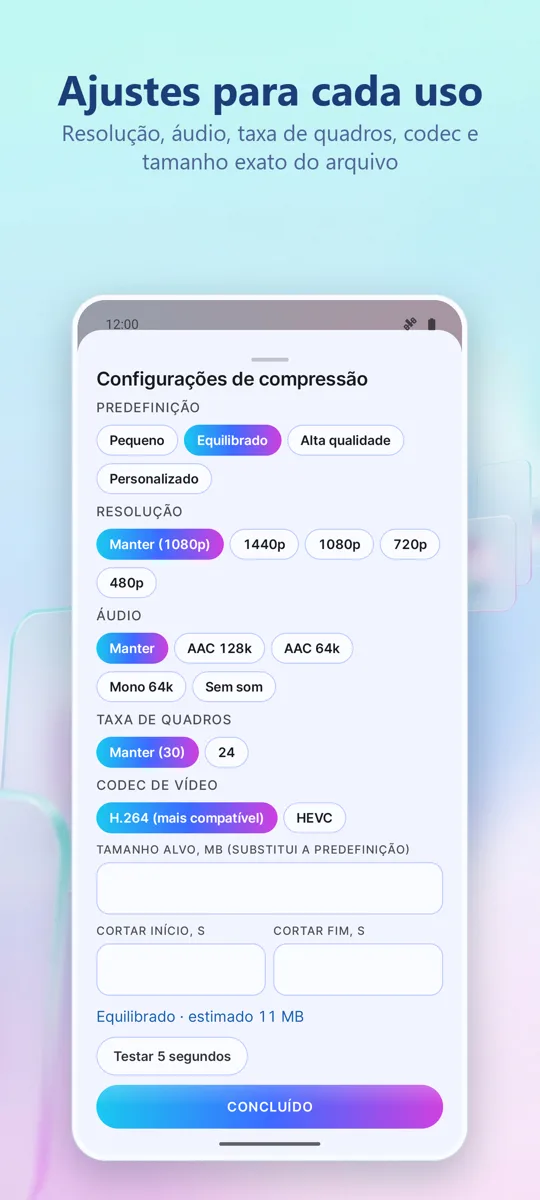 Compressor de Vídeo: 