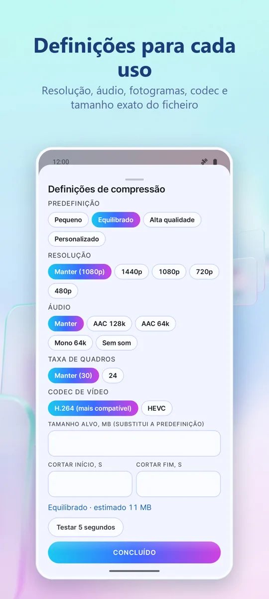 Compressor de Vídeo: 