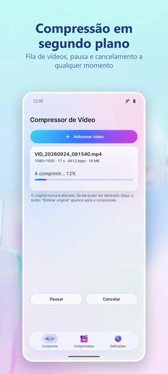 Compressor de Vídeo: 