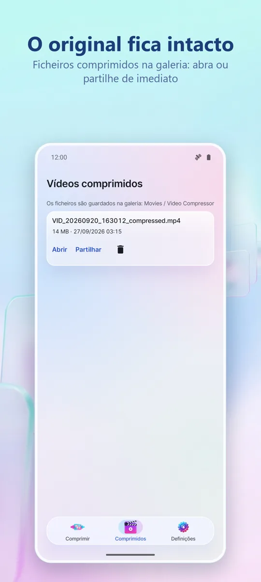 Compressor de Vídeo: 