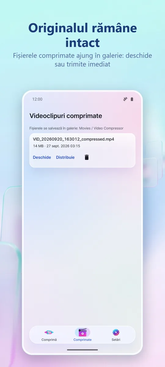 Compresor Video: captură de ecran 4