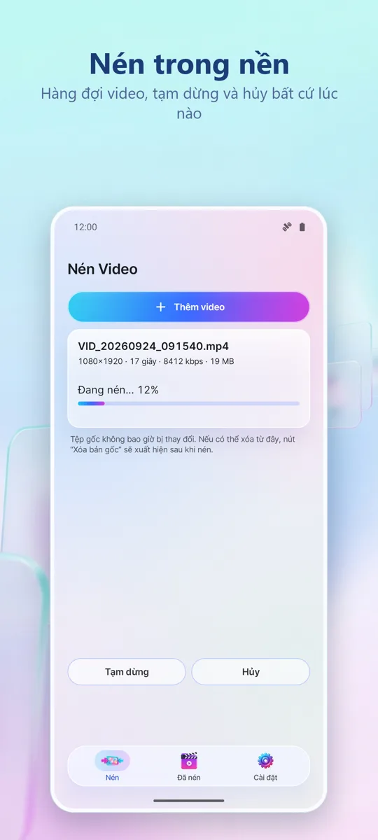 Nén Video: 